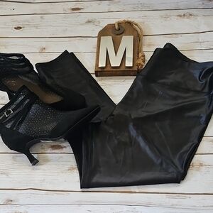 Maurices Black Liquid Shine Leggings